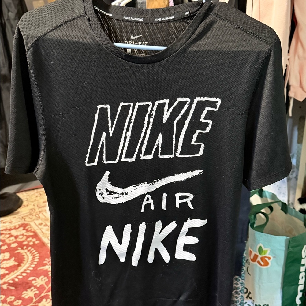 Nike Black and White Air T-Shirt